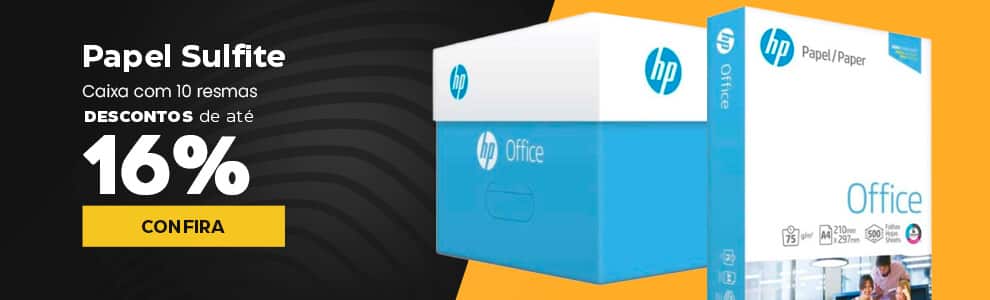 Papel Sulfite HP com até 16% OFF