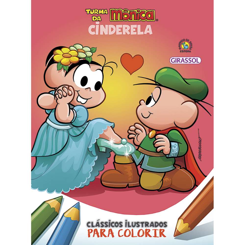 Livro Turma da Mônica - Para Colorir - Saci - Catavento - Ri Happy