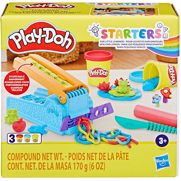 Massa de modelar Play-Doh, Fábrica Divertida, F8805, Hasbro - CX 1 UN