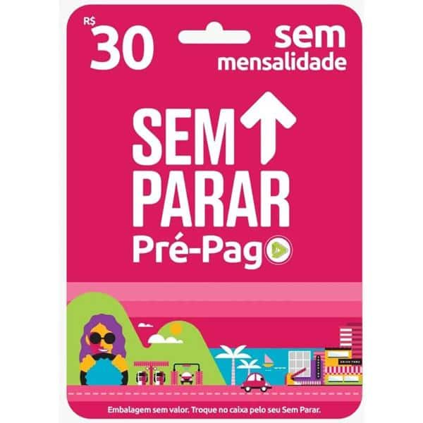 Sem Parar sticker pré pago Sem Parar EB 1 UN