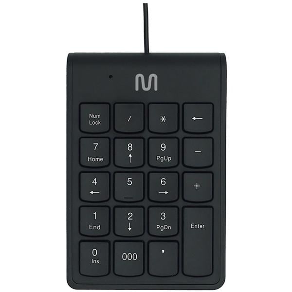 Teclado numérico com fio USB Preto TC227 Multi - CX 1 UN