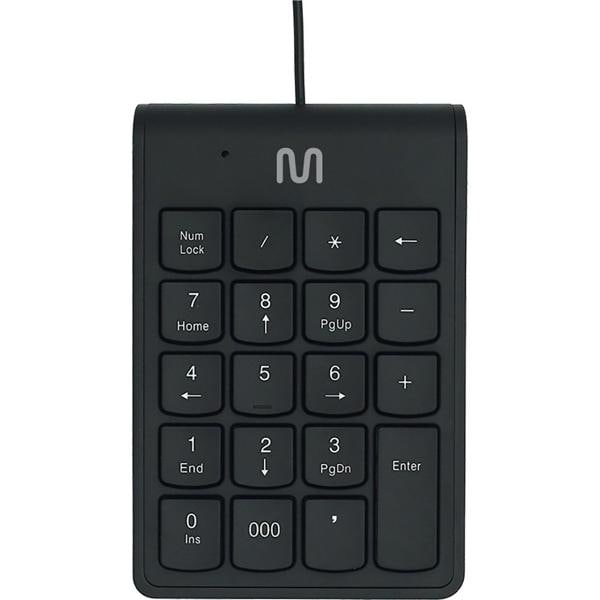 Teclado numérico com fio USB Preto TC227 Multi - CX 1 UN