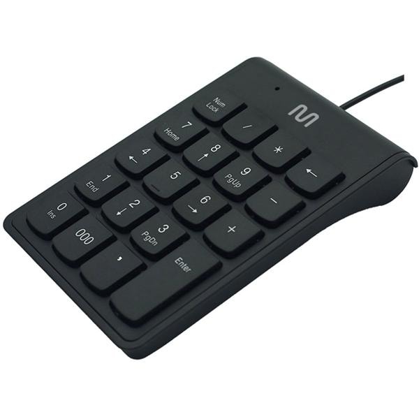 Teclado numérico com fio USB Preto TC227 Multi - CX 1 UN