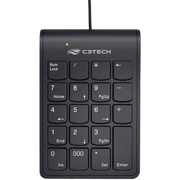 Teclado numérico usb KN-12BK  C3Tech CX 1 UN