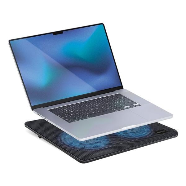 Base para notebook com 2 coolers, LC2, Ergo - CX 1 UN