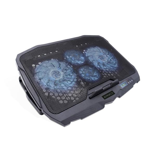 Base para notebook com ajuste de altura, 4 coolers, LC4E, Ergo - CX 1 UN