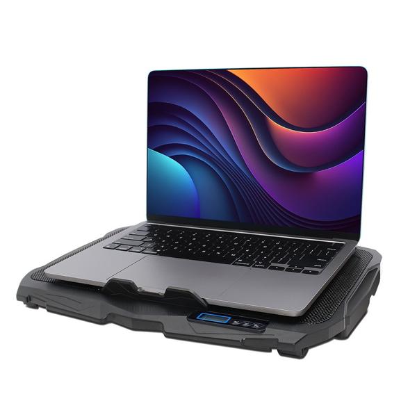 Base para notebook com ajuste de altura, 4 coolers, LC4E, Ergo - CX 1 UN