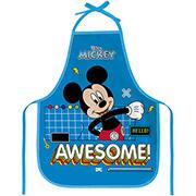 Avental Escolar Mickey Disney, 4280, DAC - PT 1 UN
