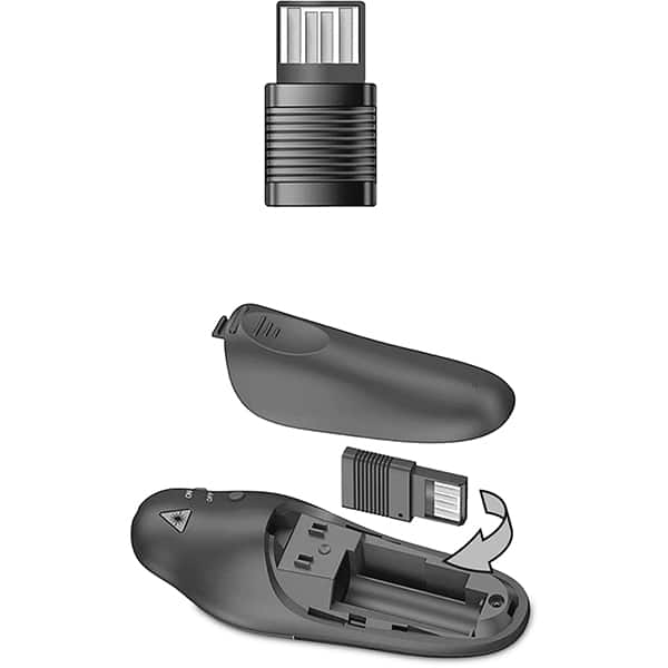 Apresentador sem fio c/laser pointer T3-A APP-TECH CX 1 UN