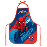 Avental escolar em PVC, Homem Aranha, 5427, DAC - PT 1 UN