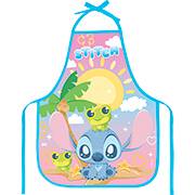 Avental escolar em PVC, Stitch Kids, 5456, DAC - PT 1 UN