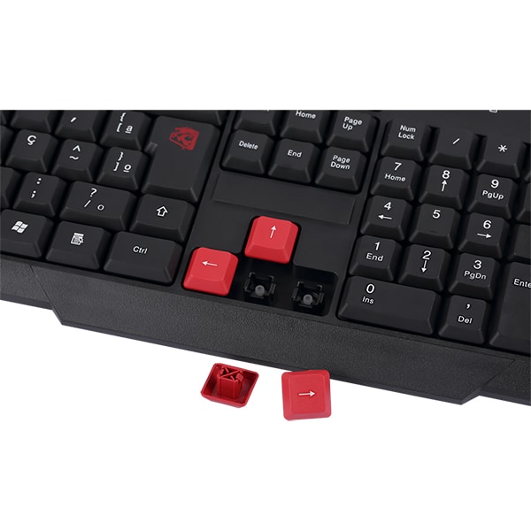 Teclado Gamer USB, Dragon War, Vermelho, TGDW2, Elg - CX 1 UN