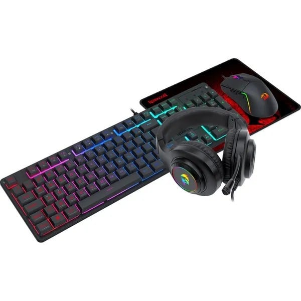 Kit Gamer Redragon 4-em-1, Teclado / Mouse / Headset / Mousepad, S166, Redragon - CX 1 UN Kit Gamer Redragon 4-em-1, Teclado / Mouse / Headset / Mousepad, S166, Redragon - CX 1 UN