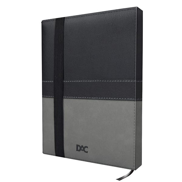 Agenda Diária 2027, Costurada, Cinza e Preto, 336 páginas, com Suporte para Caneta, 4535, Dac - PT 1 UN Agenda Diária 2027, Costurada, Cinza e Preto, 336 páginas, com Suporte para Caneta, 4535, Dac - PT 1 UN