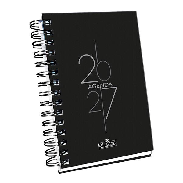 Agenda diária espi 134mmx190mm All Black 2027 4550 DAC PT 1 UN Agenda diária espi 134mmx190mm All Black 2027 4550 DAC PT 1 UN