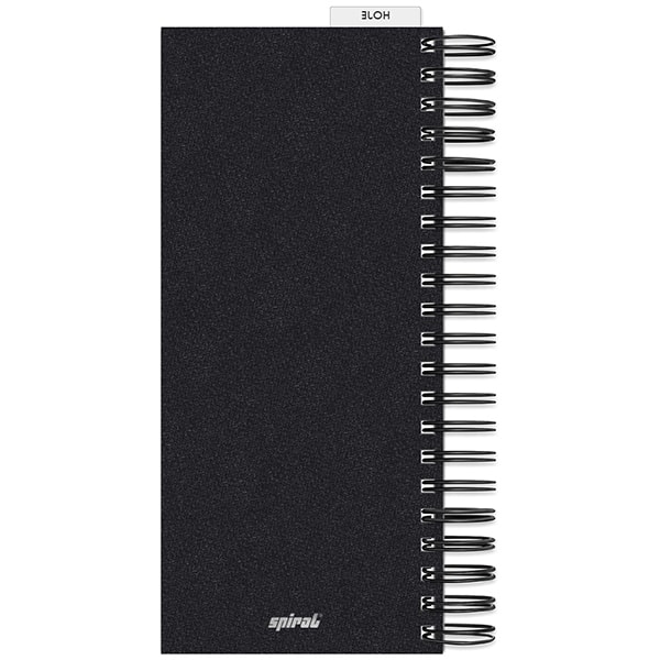 Agenda Comercial 2026, Brief Executive, Preto, 119mm x 275mm, 194 folhas, 2633446, Spiral Brf Ex - PT 1 UN