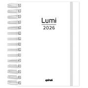 Agenda diária 2026, Soothing, Branco, 176 folhas, 2633620, Spiral Soot - PT 1 UN Agenda diária 2026, Soothing, Branco, 176 folhas, 2633620, Spiral Soot - PT 1 UN