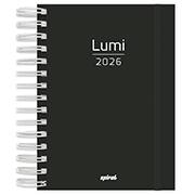 Agenda diária 2026, Soothing, Preto, 176 folhas, 2633644, Spiral Soot - PT 1 UN Agenda diária 2026, Soothing, Preto, 176 folhas, 2633644, Spiral Soot - PT 1 UN