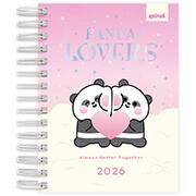 Agenda diária 2026, Panda, 176 folhas, 2635112, Spiral Ten - PT 1 UN Agenda diária 2026, Panda, 176 folhas, 2635112, Spiral Ten - PT 1 UN