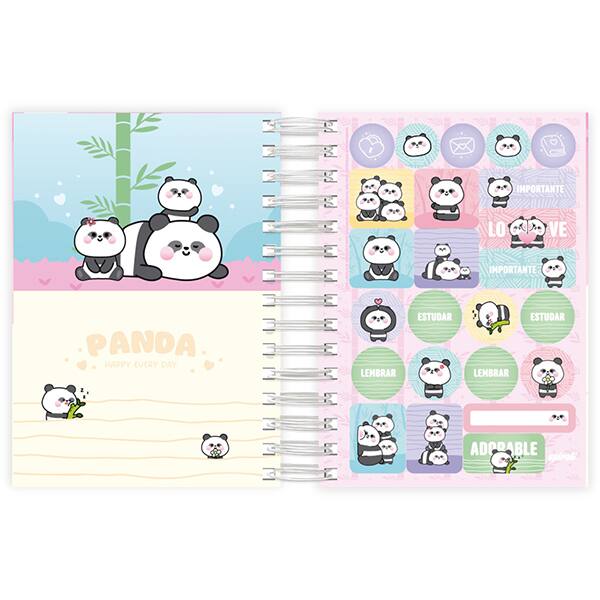 Agenda diária Panda 2026 2635112 Spiral Ten PT 1 UN