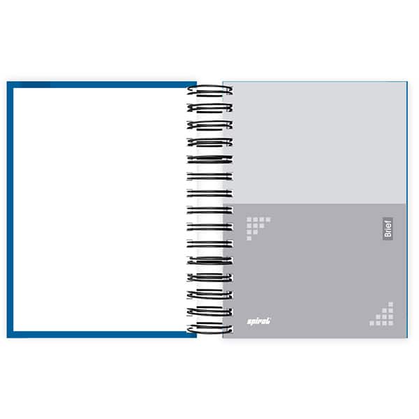 Agenda diária 2026, Brief Case, 176 folhas, Azul, 2633545, Spiral Brf - PT 1 UN