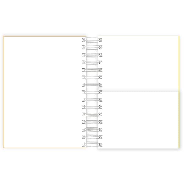 Agenda diária 2026, Soothing, Amarelo, 176 folhas, 2633675, Spiral Soot - PT 1 UN