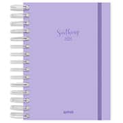 Agenda diária 2026, Soothing, lilás, 176 folhas, 2633699, Spiral Soot - PT 1 UN Agenda diária 2026, Soothing, lilás, 176 folhas, 2633699, Spiral Soot - PT 1 UN