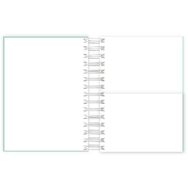 Agenda diária 2026, Soothing, Verde, 176 folhas, 2633712, Spiral Soot - PT 1 UN
