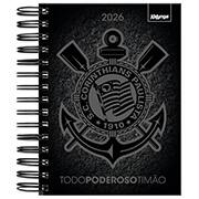 Agenda diária 2026, Corinthians, 176 folhas, 2635297, Spiral Sccp - PT 1 UN Agenda diária 2026, Corinthians, 176 folhas, 2635297, Spiral Sccp - PT 1 UN