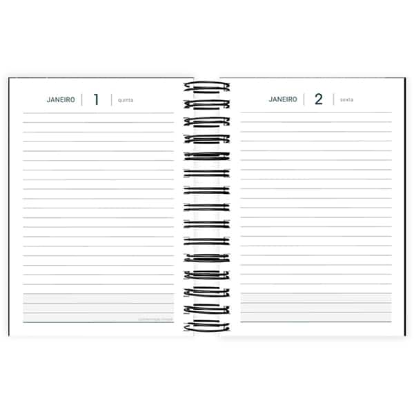Agenda diária Corinthians 2026 2635297 Spiral Sccp PT 1 UN
