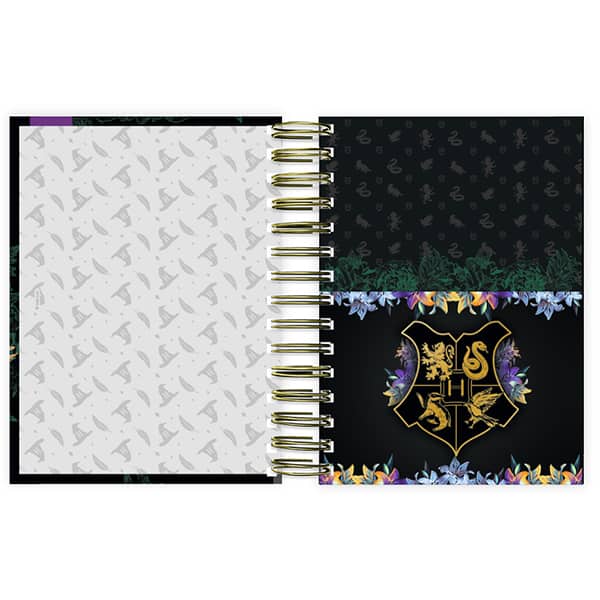 Agenda diária 2026, Harry Potter Hogwarts, 176 folhas, 2635358, Spiral Hpt - PT 1 UN