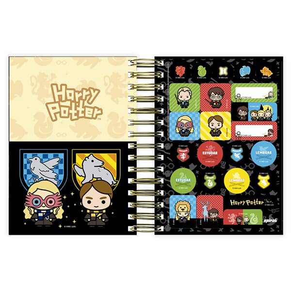 Agenda diária Harry Potter Charms 2026 2635365 Spiral Hpc PT 1 UN