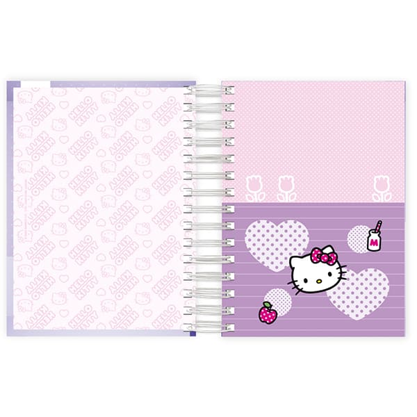 Agenda diária Hello Kitty 2026 2635372 Spiral Hki PT 1 UN