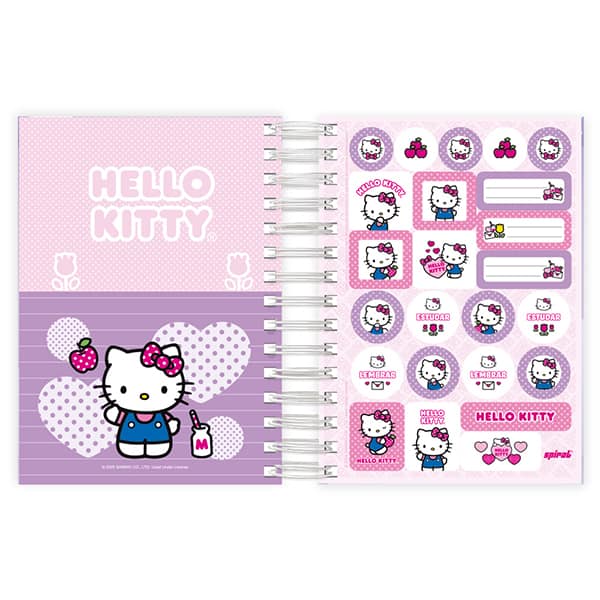 Agenda diária Hello Kitty 2026 2635372 Spiral Hki PT 1 UN