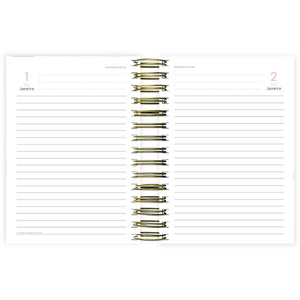 Agenda diária Minnie Style 2026 2635402 Spiral Mis PT 1 UN
