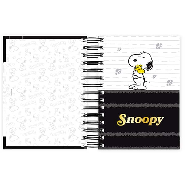 Agenda diária Snoopy 2026 2635488 Spiral Sno PT 1 UN