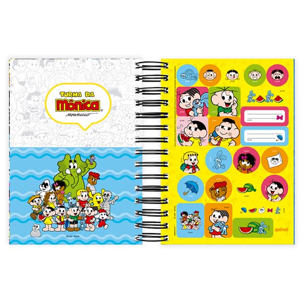 Agenda diária Turma da Mônica 2026 2635525 Spiral Tdm PT 1 UN