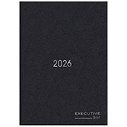 Agenda diária costurada 2026, Brief Executive, 176 folhas, Preta, 2633736, Spiral Brf Ex - PT 1 UN Agenda diária costurada 2026, Brief Executive, 176 folhas, Preta, 2633736, Spiral Brf Ex - PT 1 UN