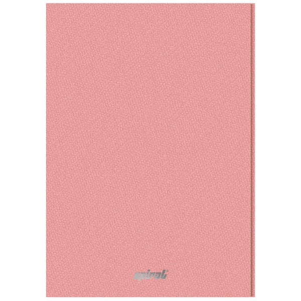 Agenda diária costurada 2026, Brief Executive, 176 folhas, Rosa, 2633743, Spiral Brf Ex - PT 1 UN