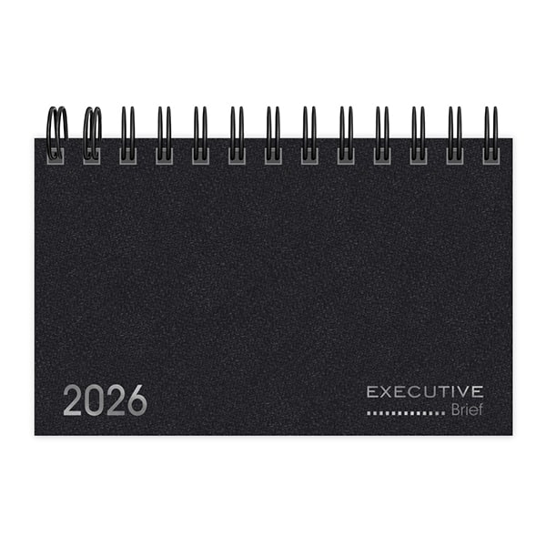 Agenda bolso semanal esp Brief Exe 2026 pt 2633507 Spiral Brf Ex PT 1 UN