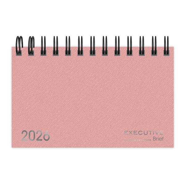 Agenda bolso semanal esp Brief Exe 2026 rs 2633514 Spiral Brf Ex PT 1 UN