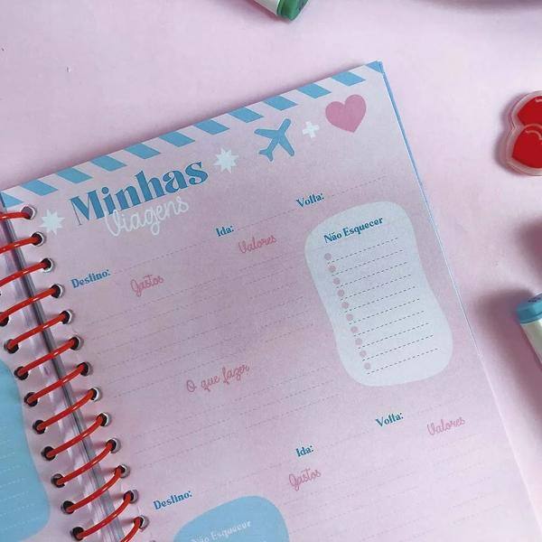 Agenda Planner permanente Hello , 96 folhas, 3743, Dac - PT 1 UN