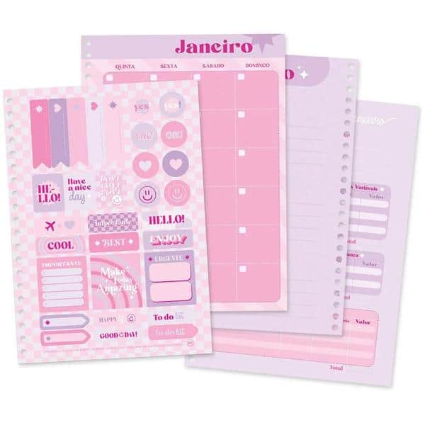 Planner permanente, 96 folhas, Enjoy, 4235, DAC - 1 UN