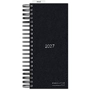 Agenda Comercial 2027, Brief Executive, Preto, 119mm x 275mm, 194 folhas, 2748938, Spiral Brf Ex - PT 1 UN