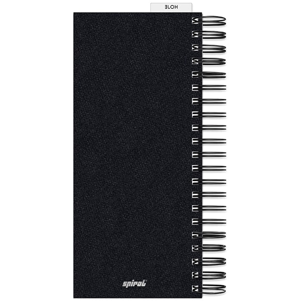 Agenda Comercial 2027, Brief Executive, Preto, 119mm x 275mm, 194 folhas, 2748938, Spiral Brf Ex - PT 1 UN