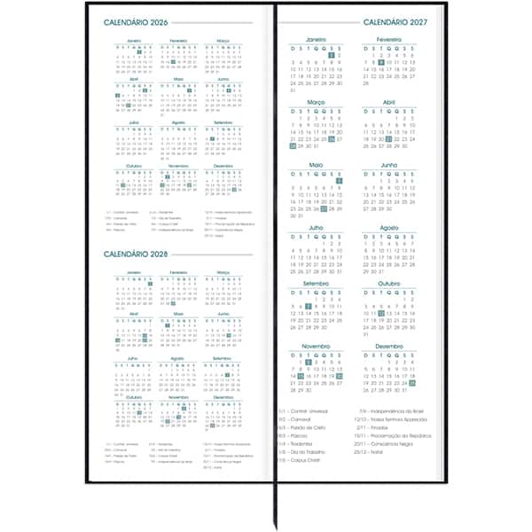 Agenda comercial 2027 Brief 130x350mm pt 2748969 Spiral Brf Ex PT 1 UN Agenda comercial 2027 Brief 130x350mm pt 2748969 Spiral Brf Ex PT 1 UN