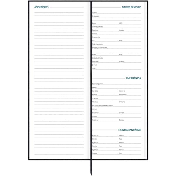 Agenda comercial 2027 Brief 130x350mm pt 2748969 Spiral Brf Ex PT 1 UN Agenda comercial 2027 Brief 130x350mm pt 2748969 Spiral Brf Ex PT 1 UN