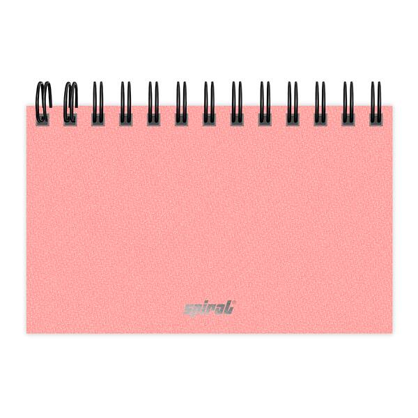 Agenda de bolso semanal espiral, 64 folhas, 2027, Rosa, 2749003, Brief Executive - PT 1 UN