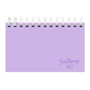 Agenda de bolso semanal espiral, 64 folhas, 2027, Lilás, 2749010, Spiral Soothing - PT 1 UN