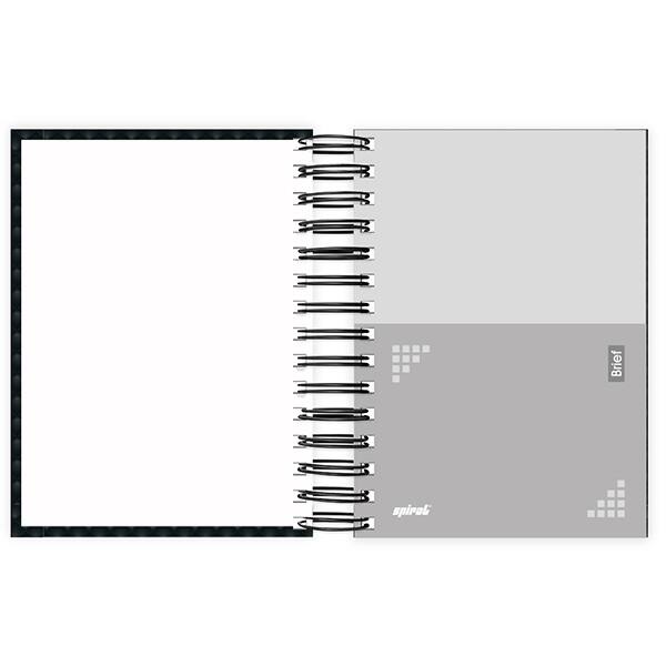 Agenda diária 2026 Brief Executive, 176 folhas, Preto, 2759392, Spiral Brf Ex PT 1 UN